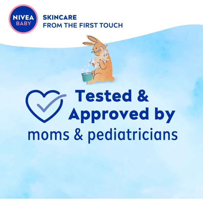 Nivea BABY Pure Water Servetele umede cu efect revigorant 57 buc