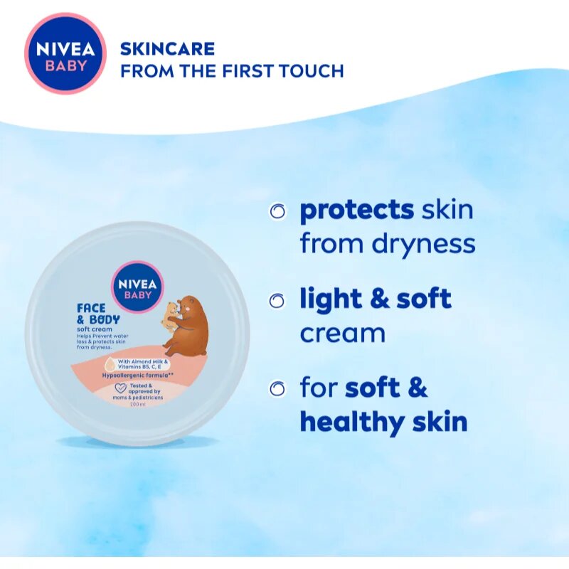 Nivea BABY Soft set pentru pielea bebelusului