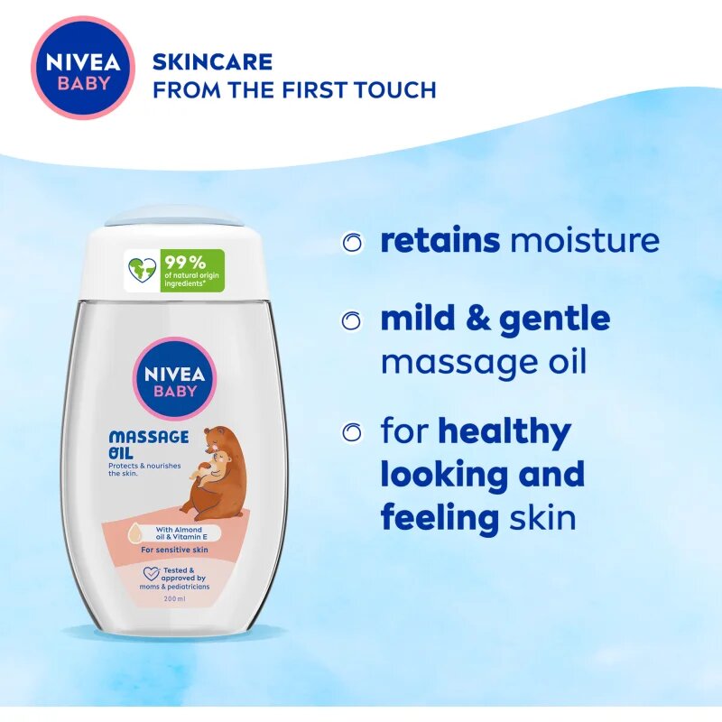 Nivea BABY ulei de masaj 200 ml