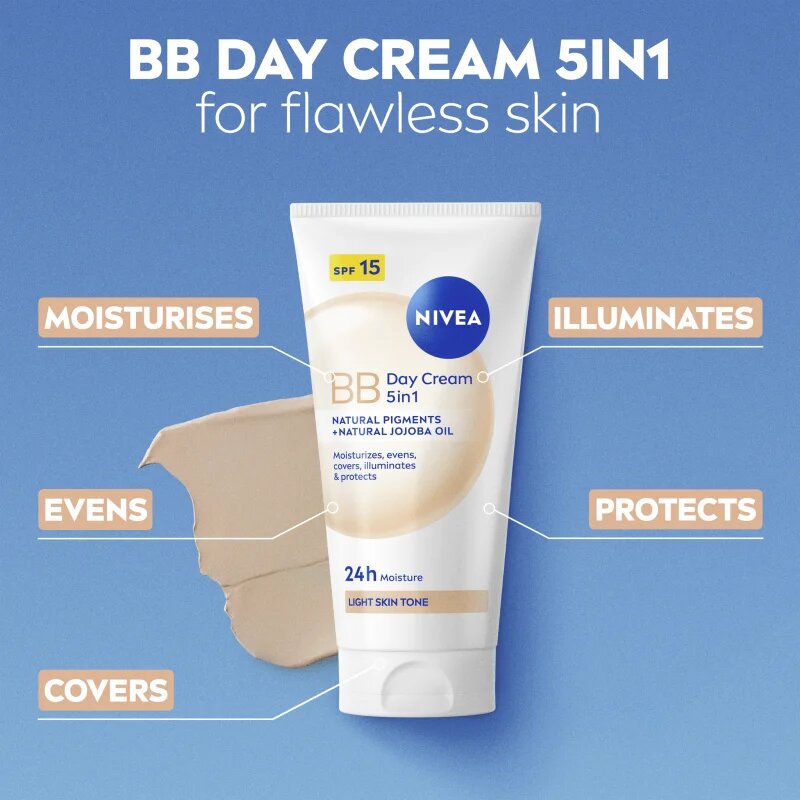 Nivea BB Cream crema de zi culoare Light 50 ml