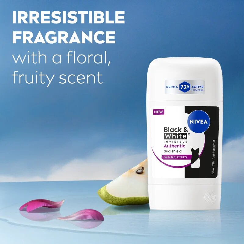 Nivea Black & White Authentic antiperspirant puternic 72 ore 50 ml
