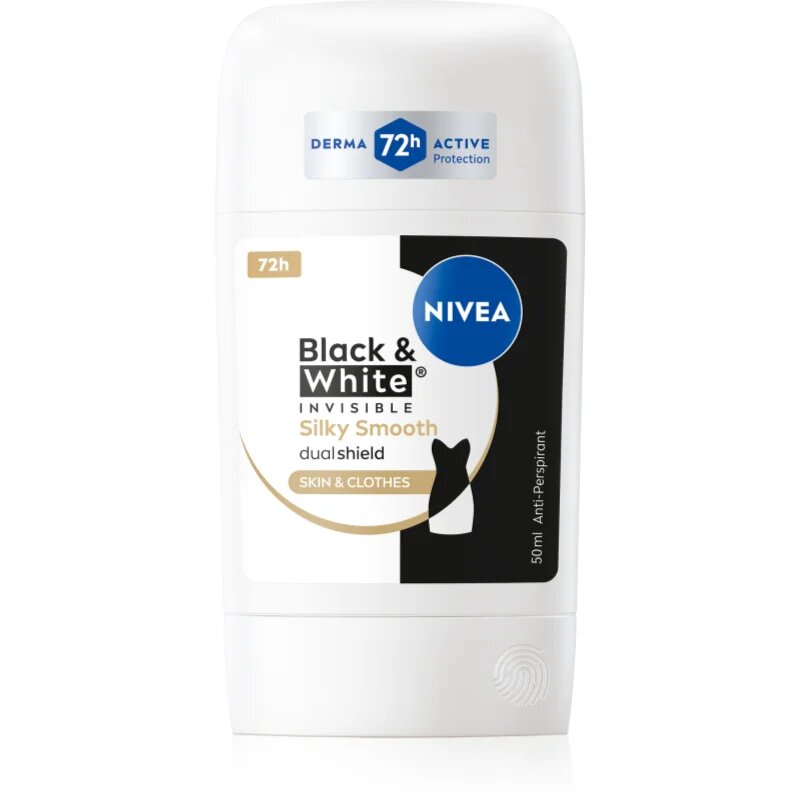 Nivea Black & White Invisible Silky Smooth antiperspirant puternic 50 ml