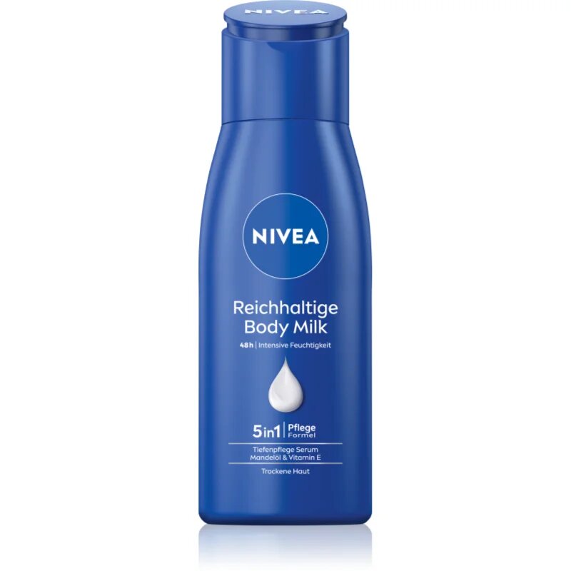 Nivea Body Milk lotiune de corp hranitoare 75 ml