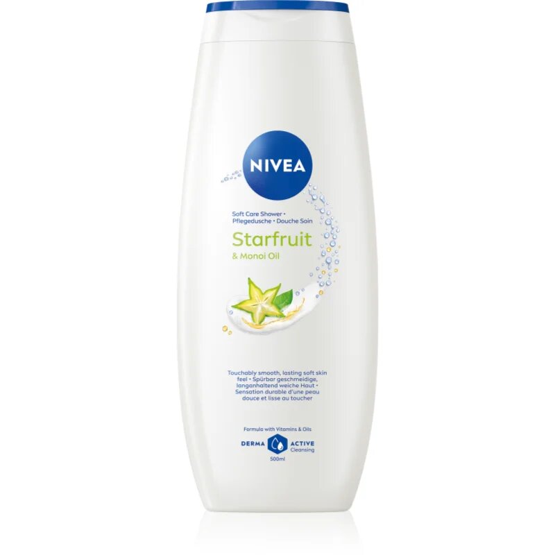 Nivea Care Shower Star Fruit & Monoi Oil gel de dus hidratant 500 ml