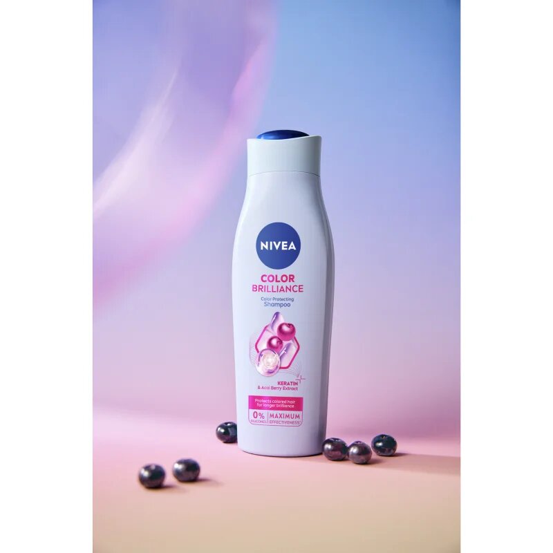 Nivea Color Brilliance șampon îngrijire pentru păr vopsit 250 ml