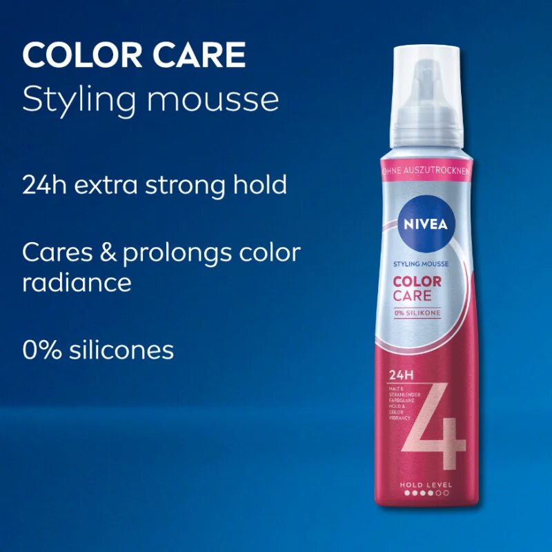 Nivea Color Panthenol & Vitamin B3 spuma 150 ml