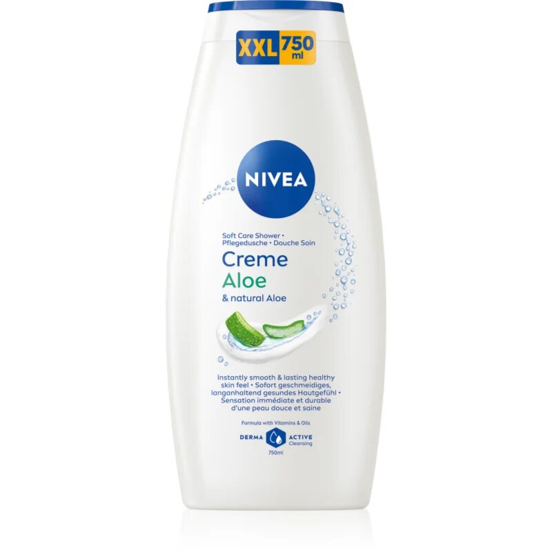 Nivea Creme Aloe gel calmant pentru dus 750 ml
