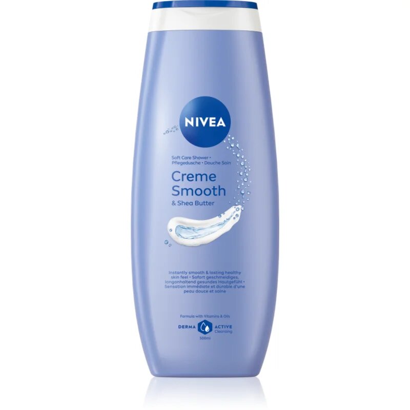 Nivea Creme Smooth gel cremos pentru dus 500 ml