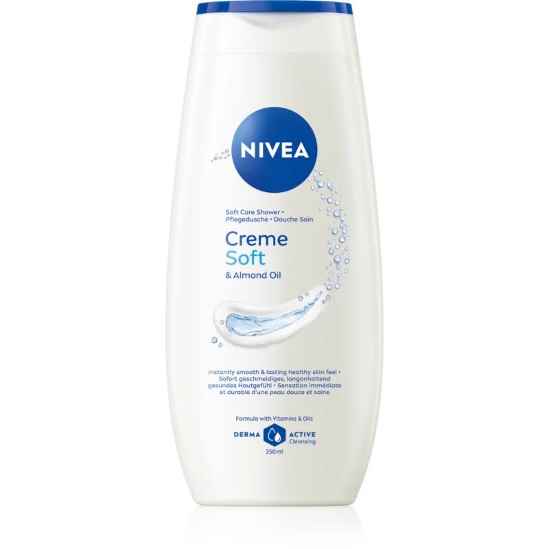 Nivea Creme Soft gel calmant pentru dus 250 ml