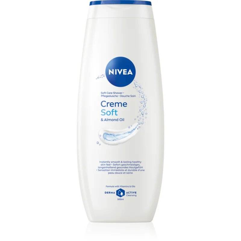 Nivea Creme Soft gel cremos pentru dus maxi 500 ml