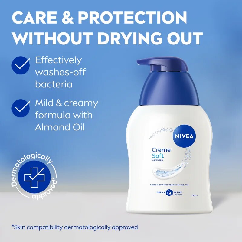 Nivea Creme Soft Sapun lichid 250 ml