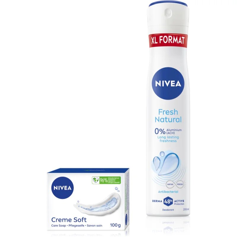 Nivea Creme Soft set pentru corp
