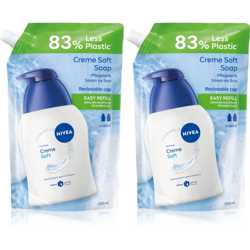 Nivea Creme Soft set pentru maini si corp