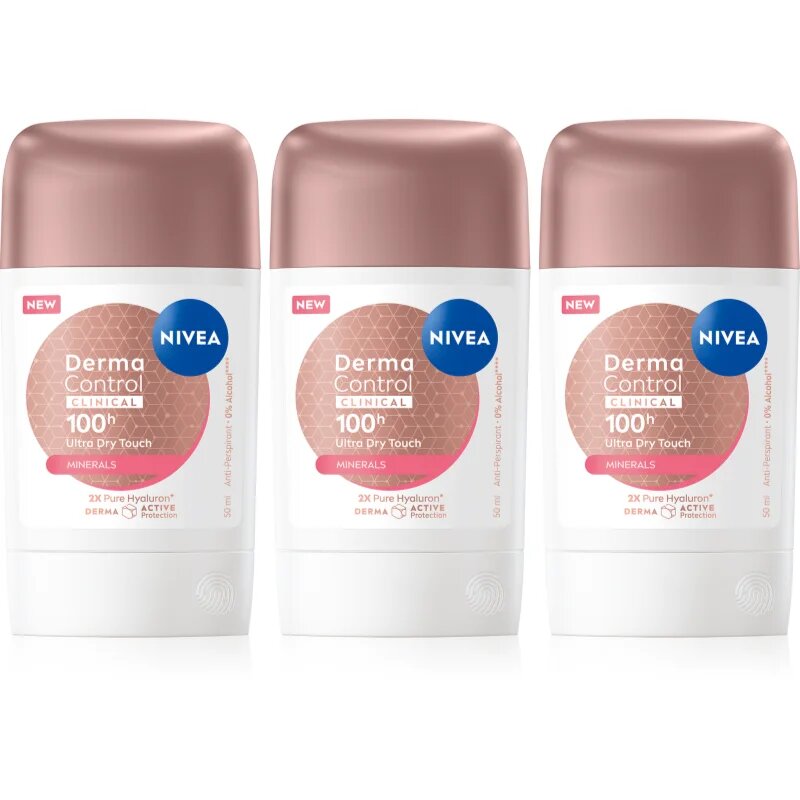 Nivea Derma Control Clinical Ultra Dry set pentru corp