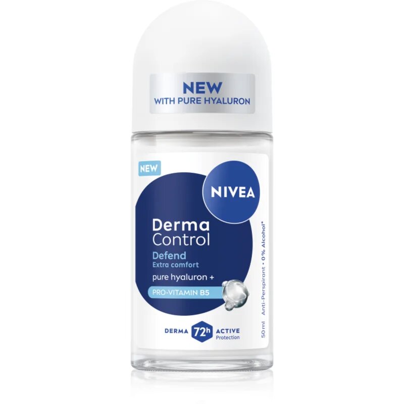 Nivea Derma Control Defend deodorant roll-on antiperspirant 72 ore 50 ml