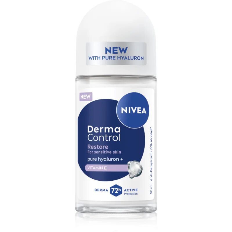 Nivea Derma Control Restore deodorant roll-on antiperspirant 72 ore 50 ml