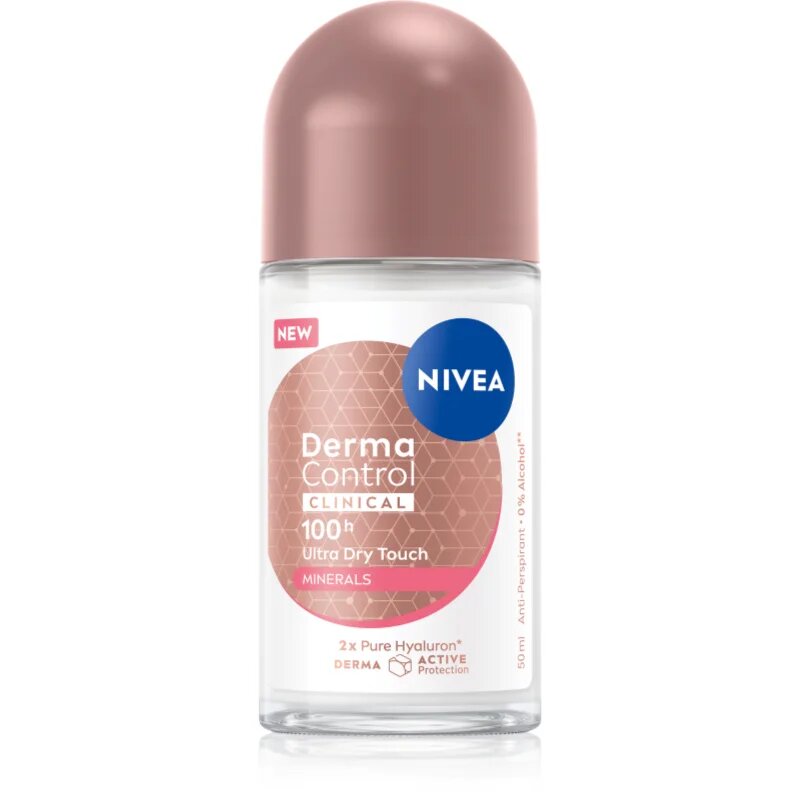 Nivea Derma Dry Control deodorant roll-on antiperspirant 50 ml