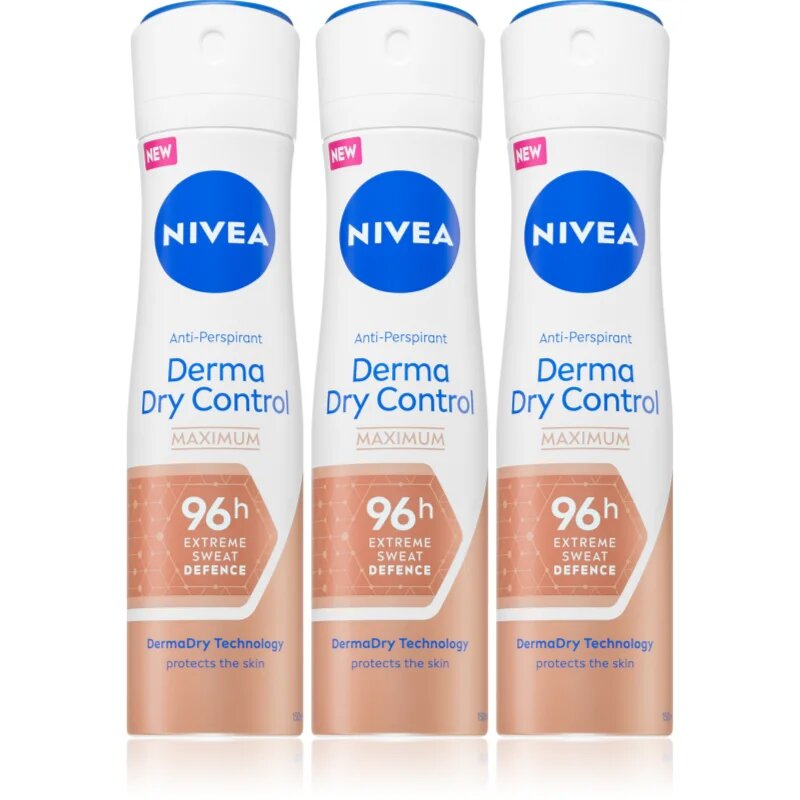 Nivea Derma Dry Control set pentru corp