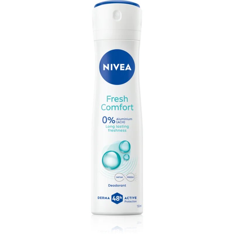 Nivea Fresh Comfort deodorant spray pentru femei 150 ml