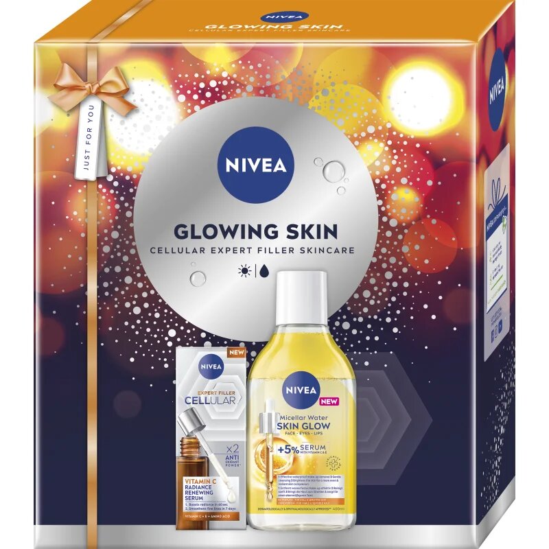 Nivea Glowing Skin set cadou pentru o piele mai luminoasa