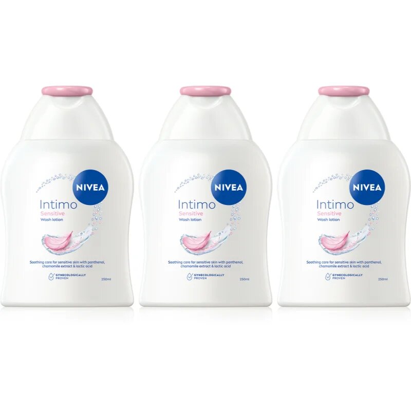 Nivea Intim Wash Trio set pentru igiena intima