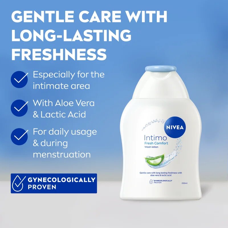 Nivea Intimo Fresh emulsie pentru igiena intima 250 ml