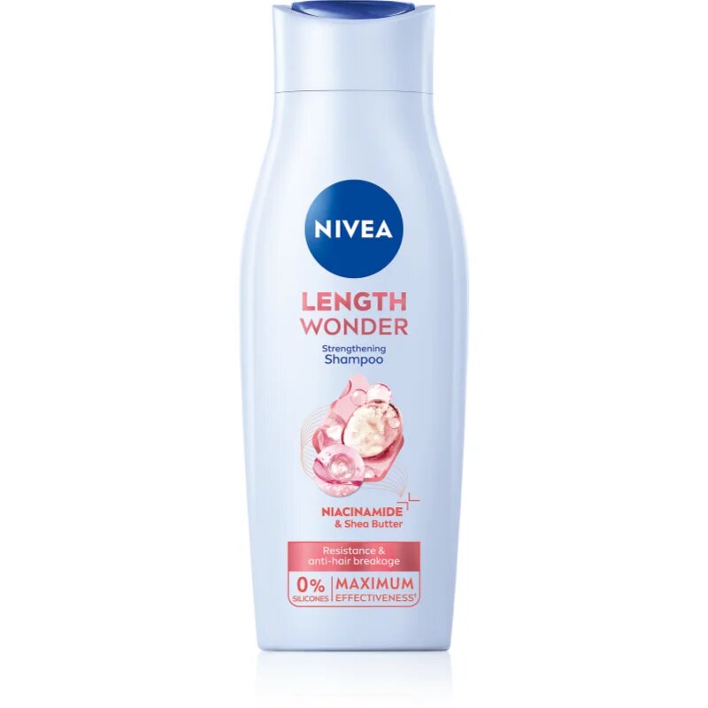 Nivea Length Wonder sampon fortifiant pentru varfuri despicate 400 ml