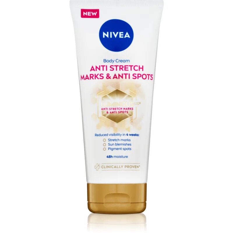 Nivea Luminous 630 crema de corp nutritiva impotriva vergeturilor 200 ml