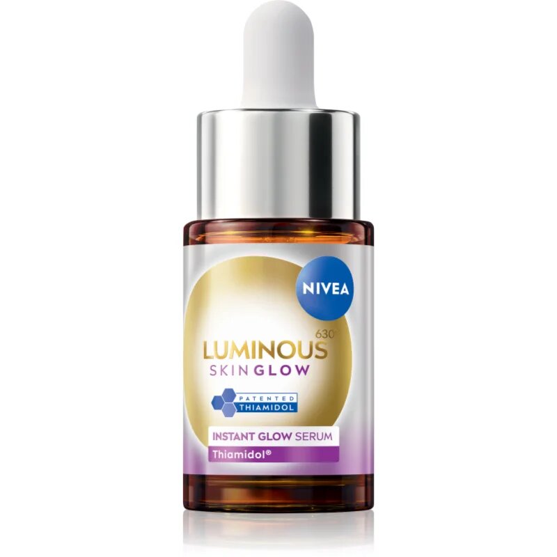 Nivea Luminous 630 Skin Glow ser facial cu efect iluminator 15 ml