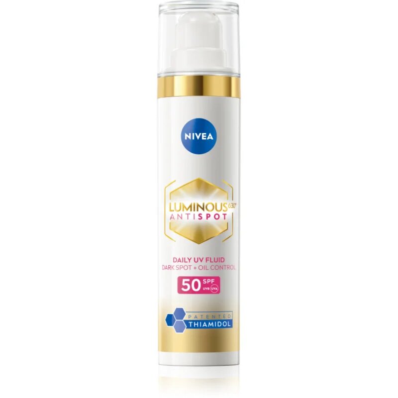 Nivea Luminous crema de zi impotriva petelor pigmentare SPF 50 40 ml