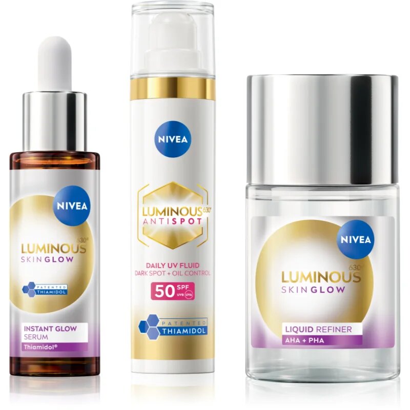 Nivea Luminous set pentru o piele mai luminoasa