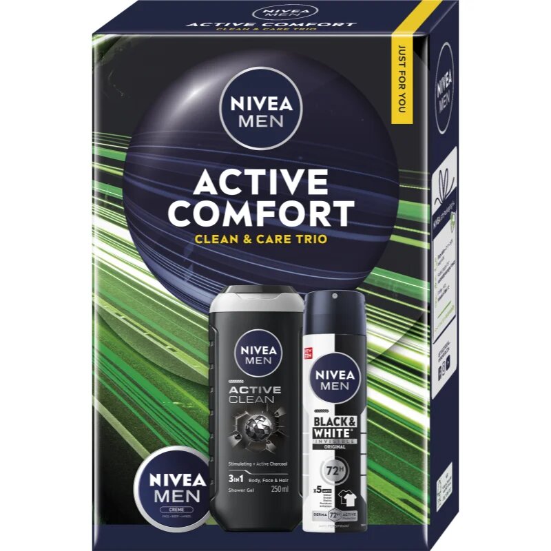 Nivea MEN Active Comfort set cadou pentru corp