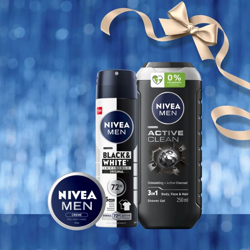 Nivea MEN Active Comfort set cadou pentru corp