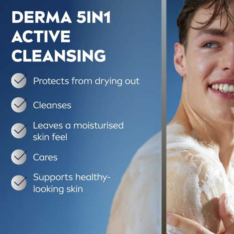 Nivea MEN Active Energy Gel de duș pentru bărbați 500 ml