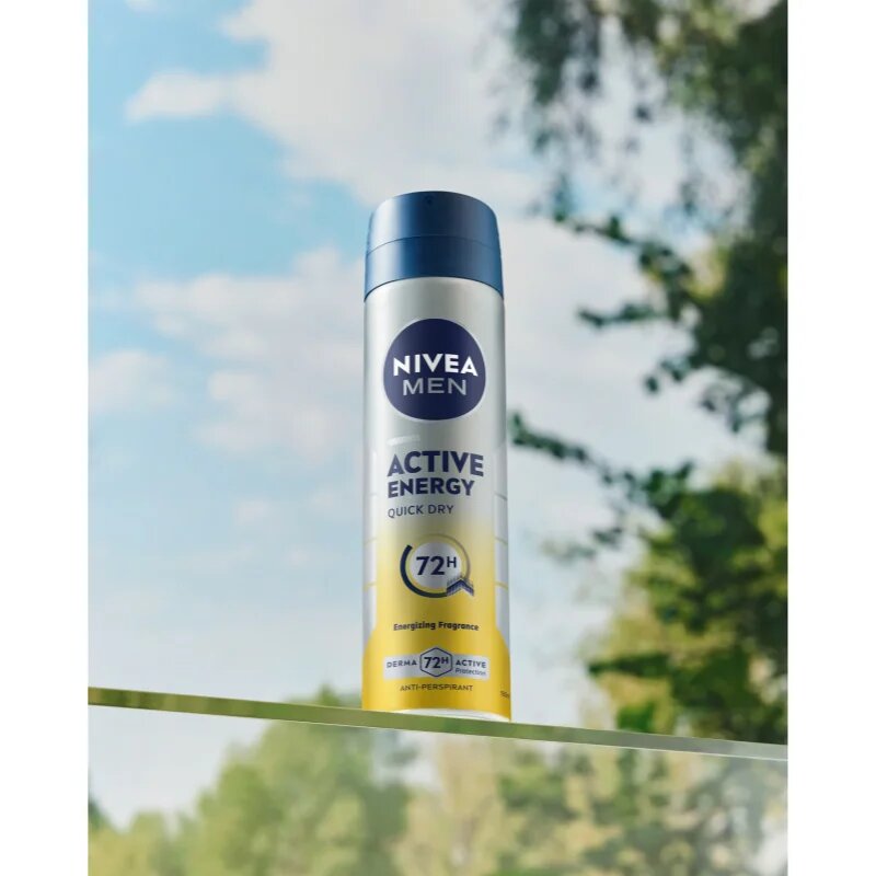 Nivea MEN Active Energy spray anti-perspirant pentru barbati 150 ml