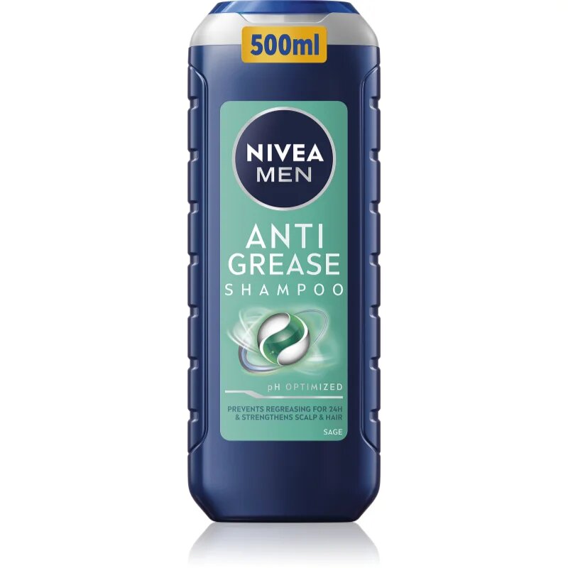 Nivea MEN Anti Grease șampon pentru scalp gras 500 ml