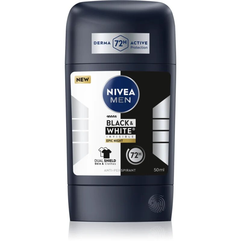 Nivea MEN Black & White Epic Night antiperspirant puternic pentru barbati 50 ml