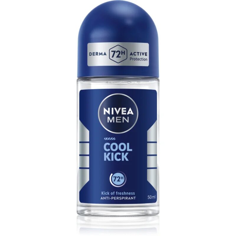 Nivea MEN Cool Kick deodorant roll-on antiperspirant pentru barbati 50 ml