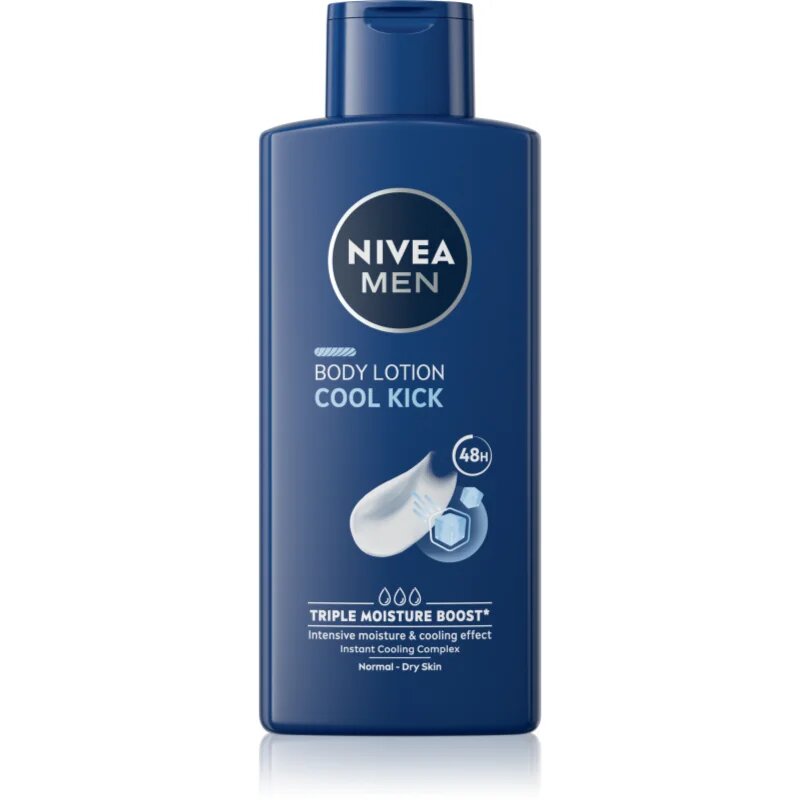 Nivea MEN Cool Kick loțiune de corp hidratantă 400 ml