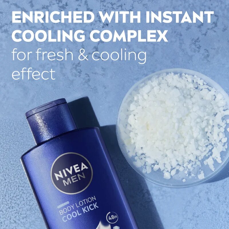 Nivea MEN Cool Kick loțiune de corp hidratantă 400 ml