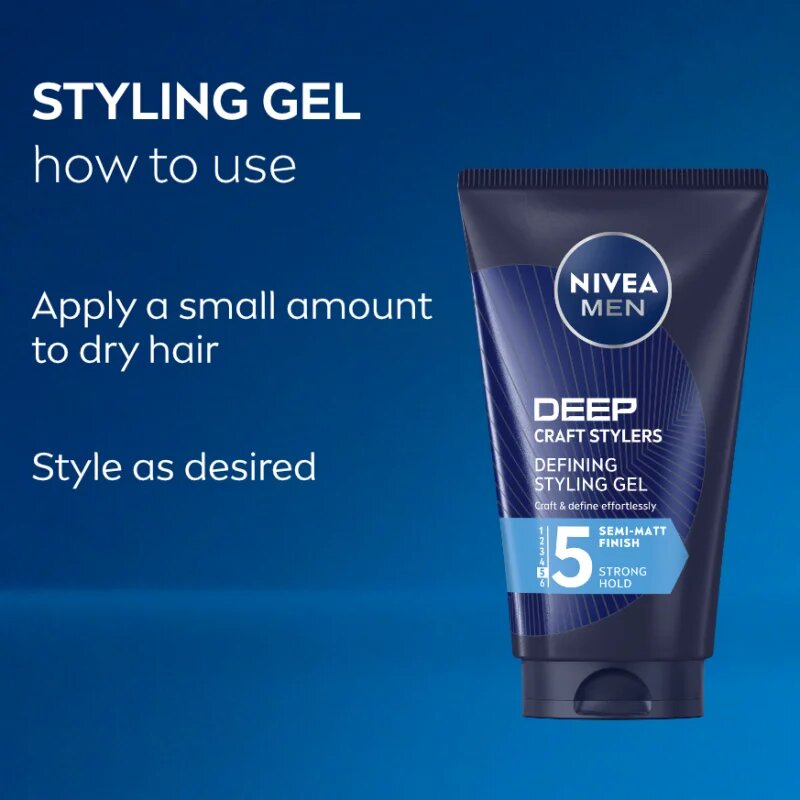 Nivea MEN Craft Stylers gel de par 150 ml