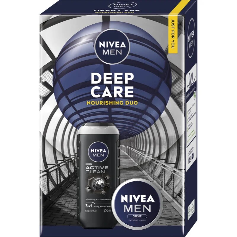 Nivea MEN Deep Care set cadou pentru corp