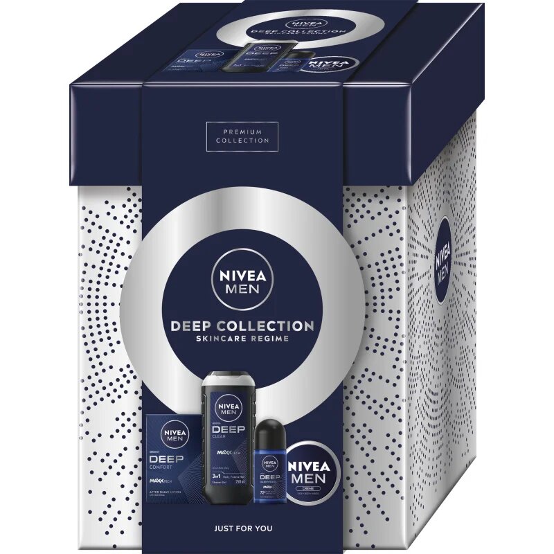 Nivea MEN Deep Collection set cadou corp si fata