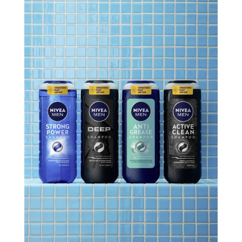 Nivea MEN Deep sampon fortifiant 500 ml