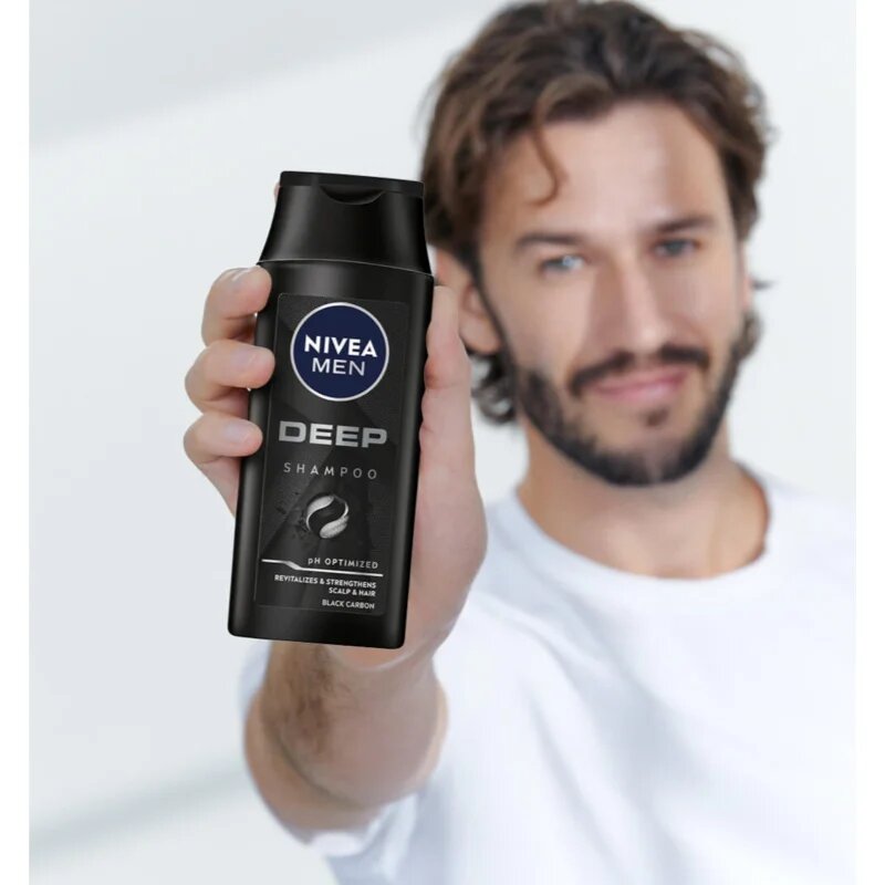 Nivea MEN Deep sampon pentru barbati 250 ml