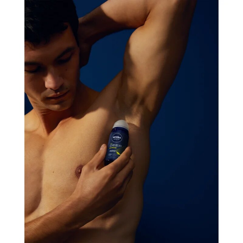 Nivea MEN Deep Sport deodorant roll-on antiperspirant pentru barbati 50 ml