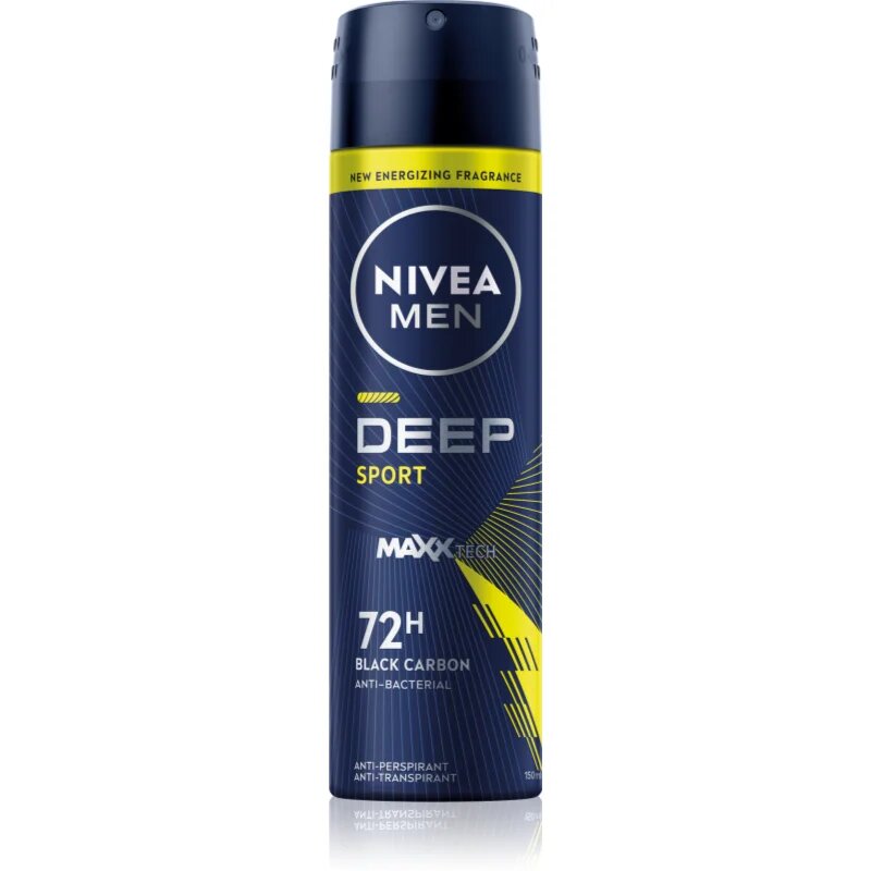 Nivea MEN Deep Sport spray anti-perspirant pentru barbati 150 ml