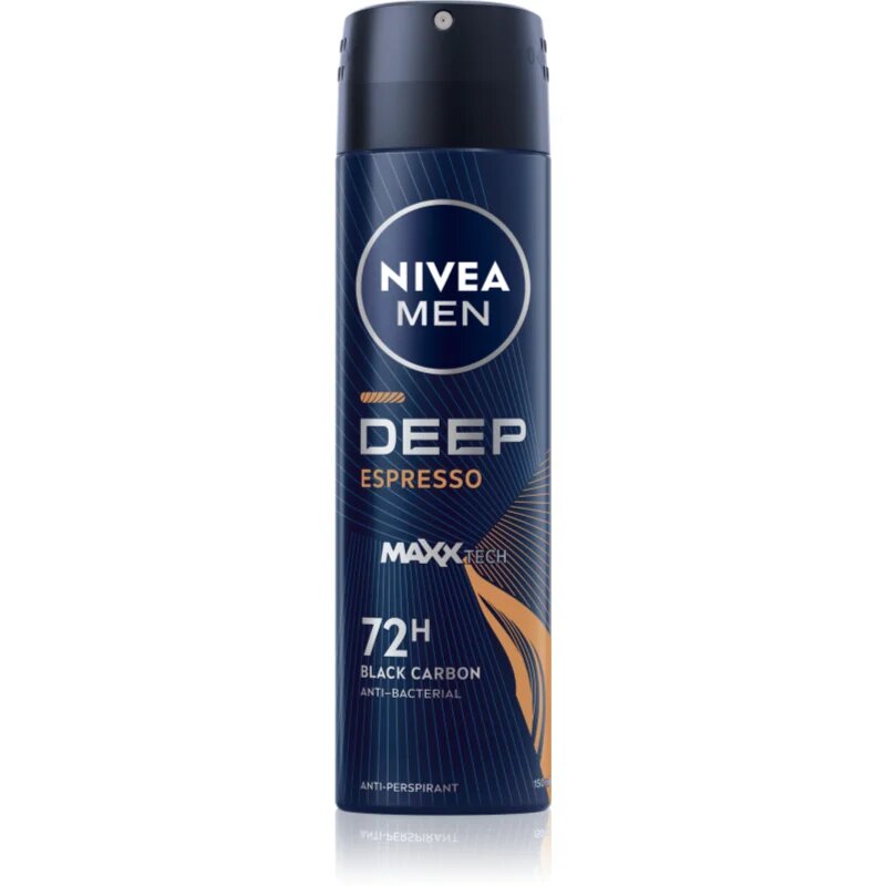 Nivea MEN Deep spray anti-perspirant pentru barbati Espresso 150 ml