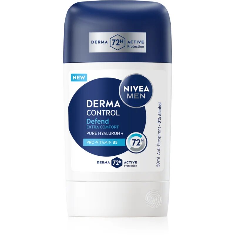 Nivea MEN Derma Control Defend antiperspirant puternic pentru barbati 50 ml