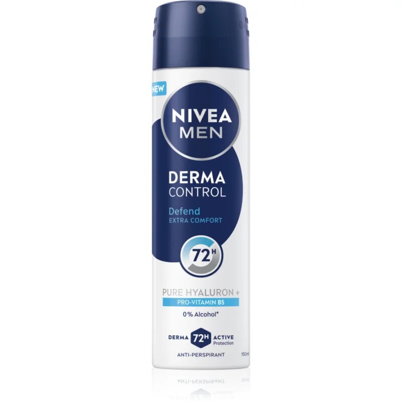 Nivea MEN Derma Control Defend spray anti-perspirant pentru barbati 150 ml